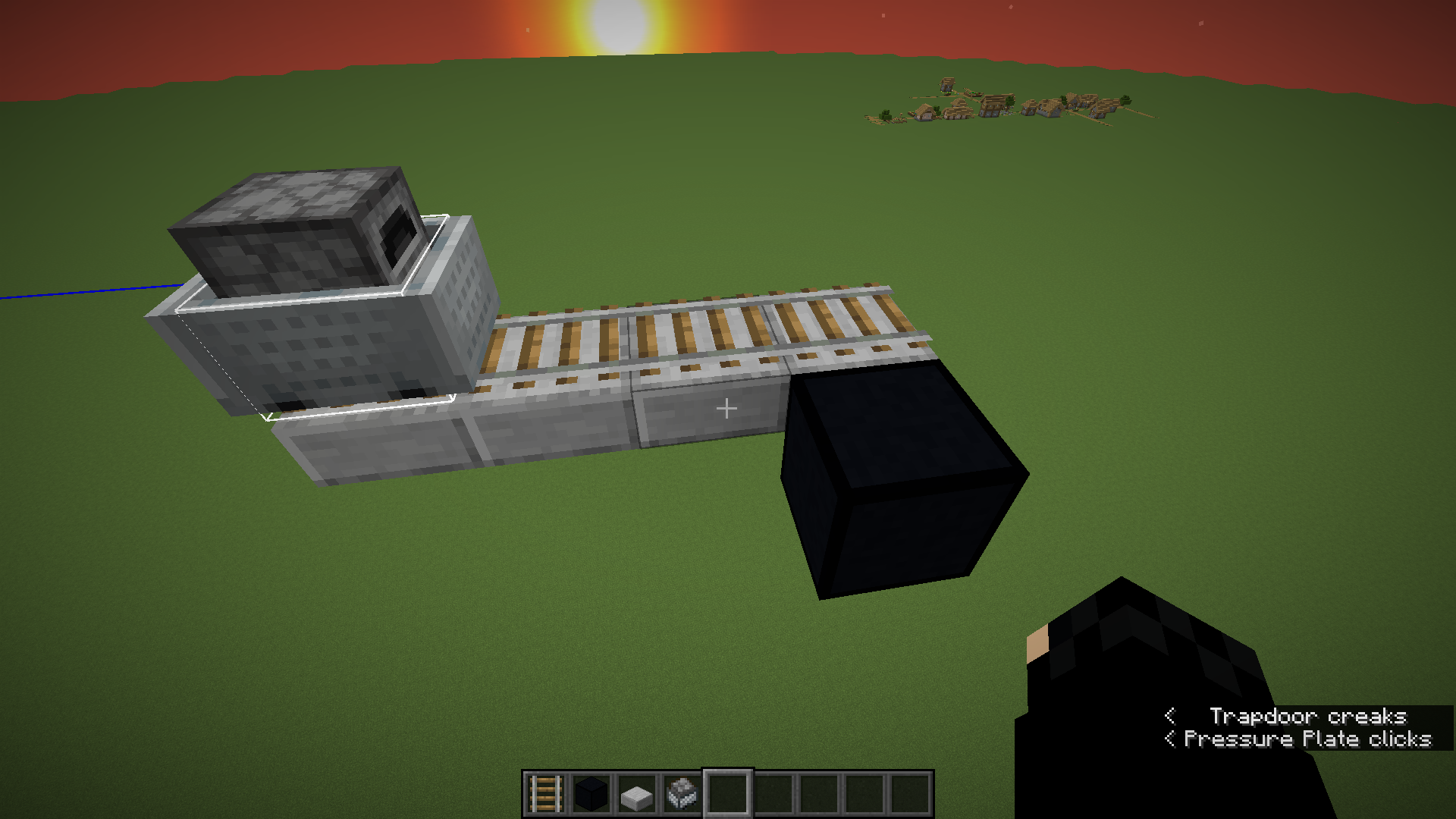 Shulkers scattered on un-proofed surfaces